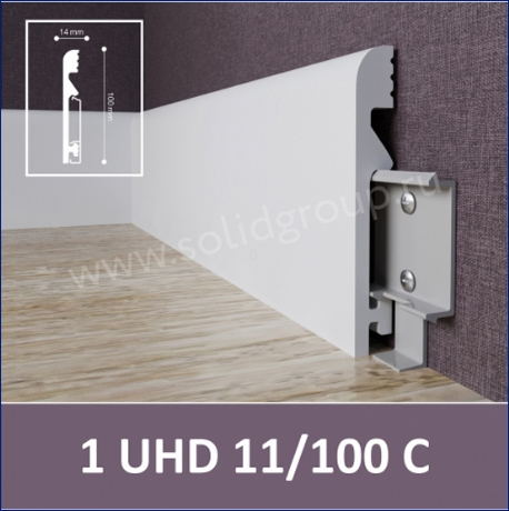 Плинтус 1 UHD 11/100 C Белый
