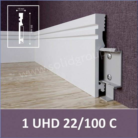 Интерьер с Плинтус 1 UHD 22/100 C Белый Интерьер с Плинтус 1 UHD 22/100 C Белый